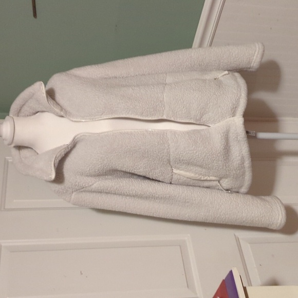 Free country Women's Large Fleece Zip Up Jacket Winter White Warm - Picture 5 of 12